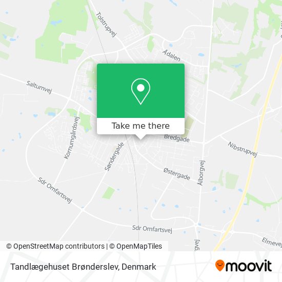 Tandlægehuset Brønderslev map