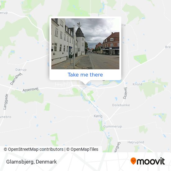 Glamsbjerg map