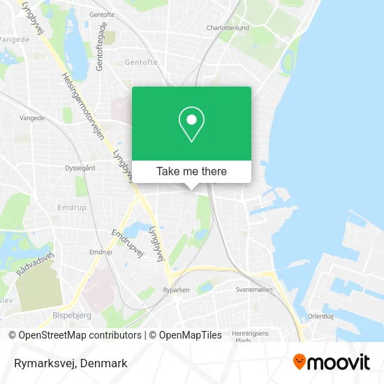 Rymarksvej map