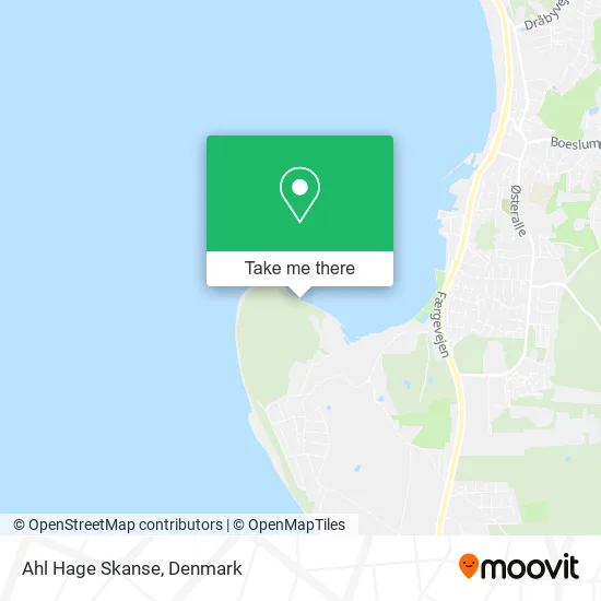 Ahl Hage Skanse map