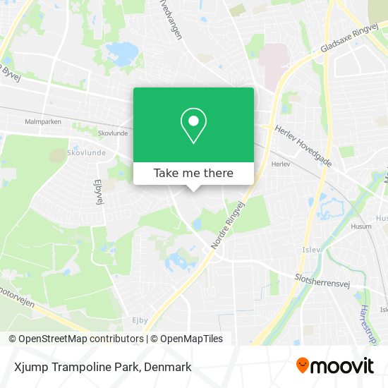 Xjump Trampoline Park map