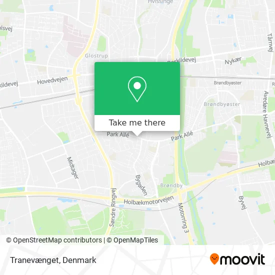 Tranevænget map