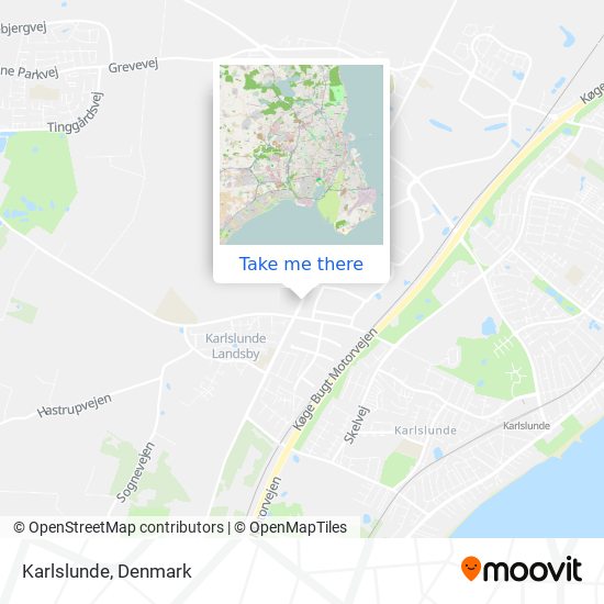 Karlslunde map