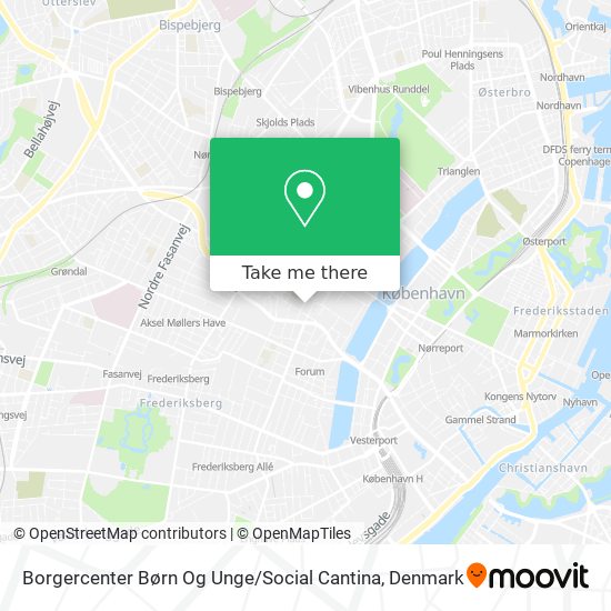 Borgercenter Børn Og Unge / Social Cantina map