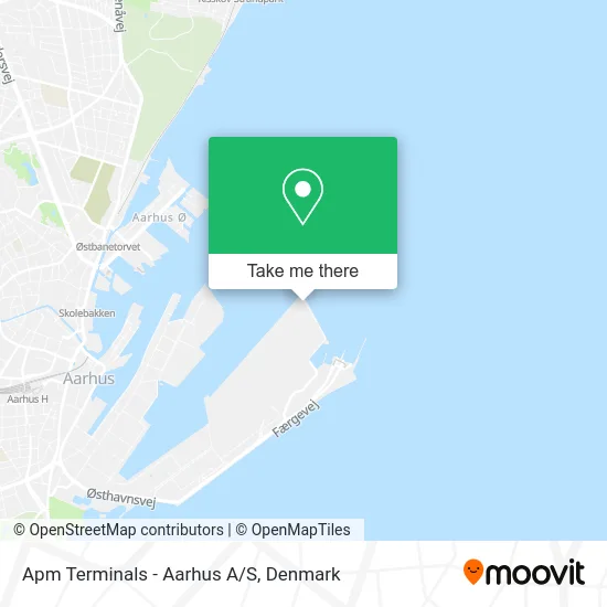 Apm Terminals - Aarhus A/S map