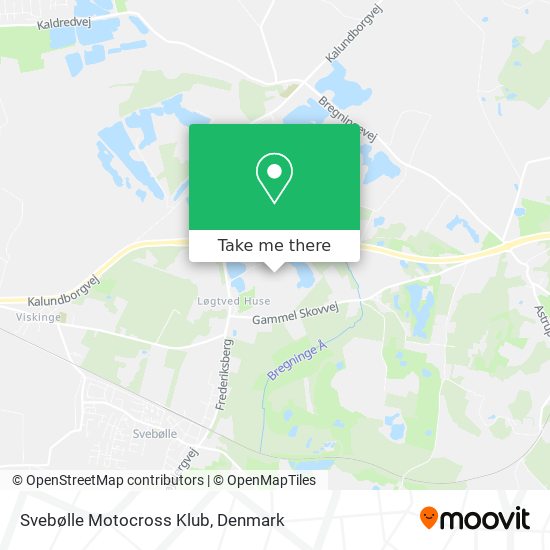 Svebølle Motocross Klub map