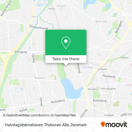 Halvdagsbørnehaven Thyborøn Allé map