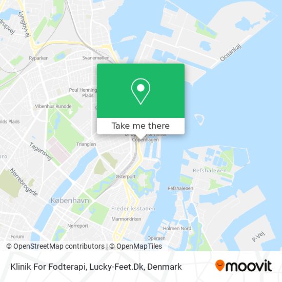 Klinik For Fodterapi, Lucky-Feet.Dk map