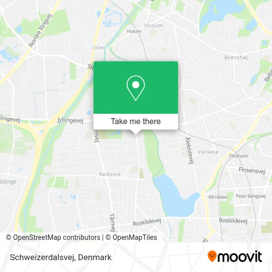 Schweizerdalsvej map