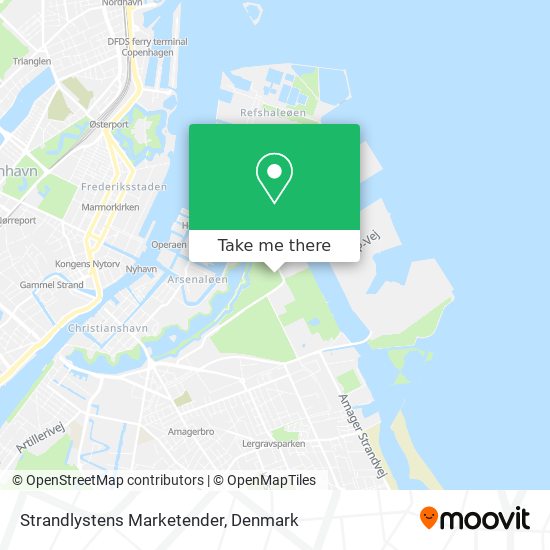 Strandlystens Marketender map