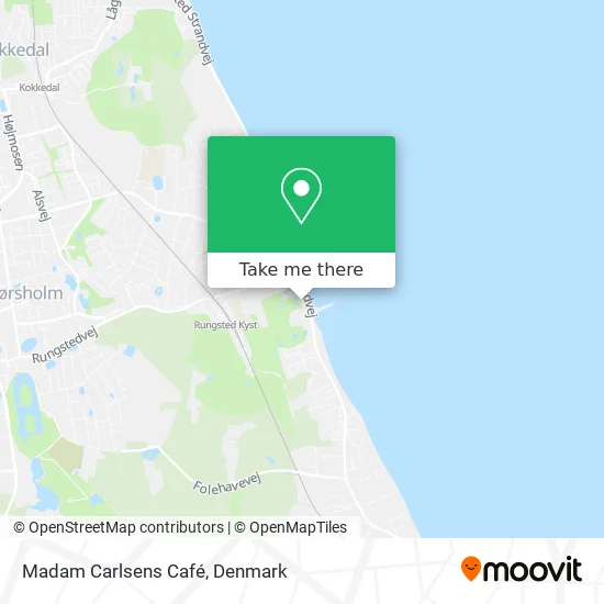Madam Carlsens Café map