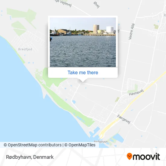 Rødbyhavn map