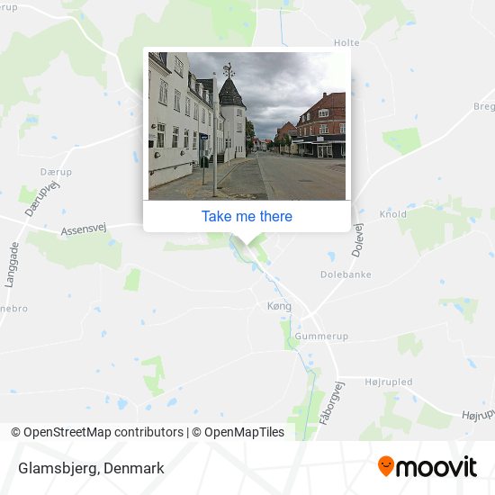 Glamsbjerg map