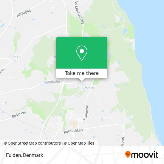 Fulden map