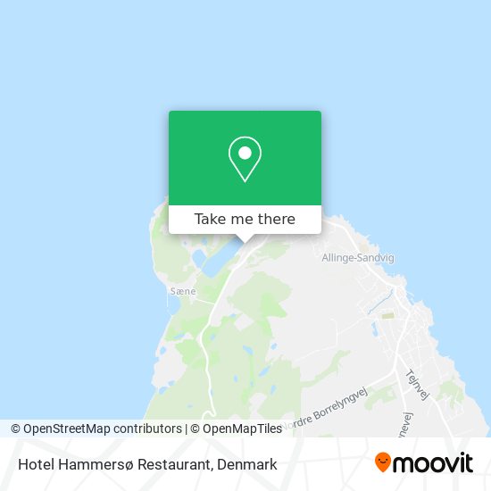 Hotel Hammersø Restaurant map