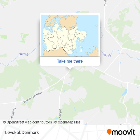 Løvskal map