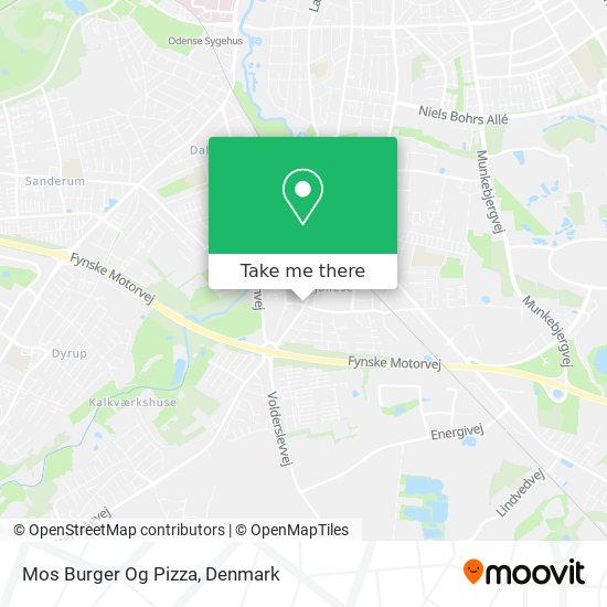 Mos Burger Og Pizza map