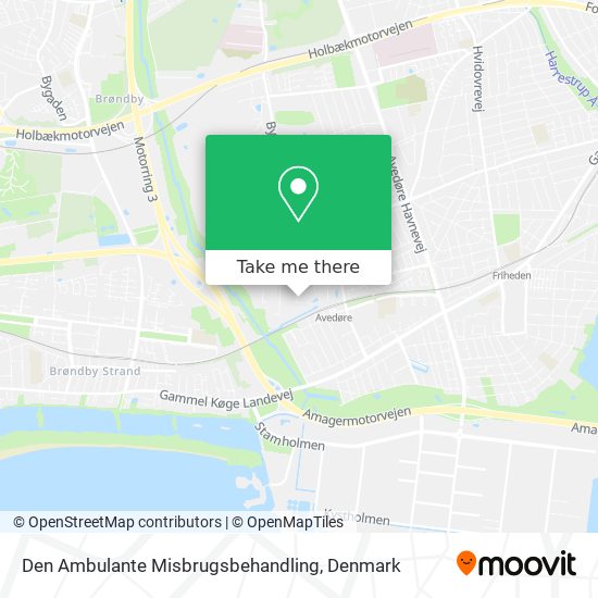 Den Ambulante Misbrugsbehandling map