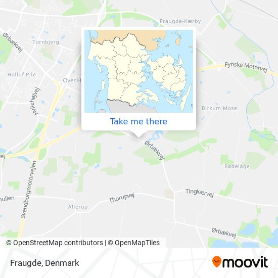 Fraugde map