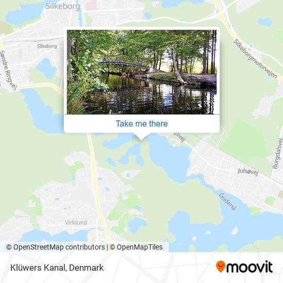 Klüwers Kanal map