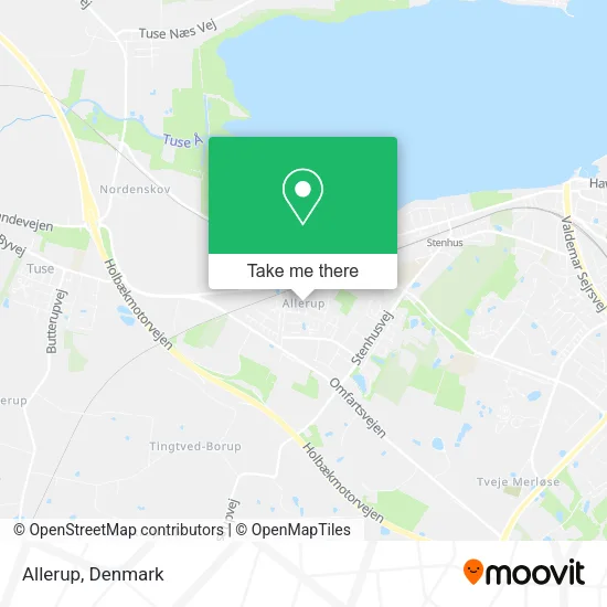 Allerup map