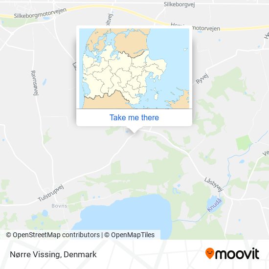 Nørre Vissing map