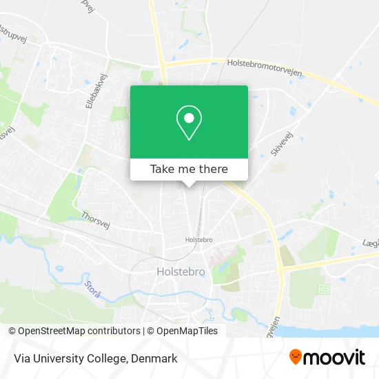 Via University College map