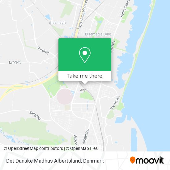 Det Danske Madhus Albertslund map