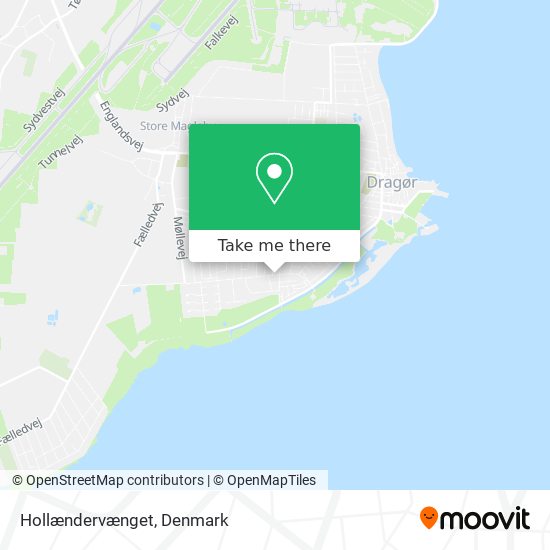 Hollændervænget map