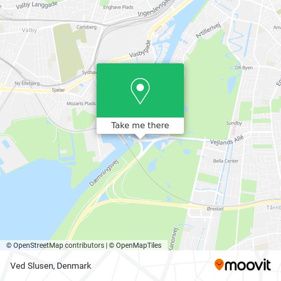 Ved Slusen map