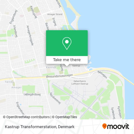 Kastrup Transformerstation map