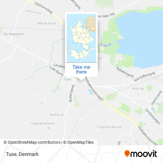 Tuse map