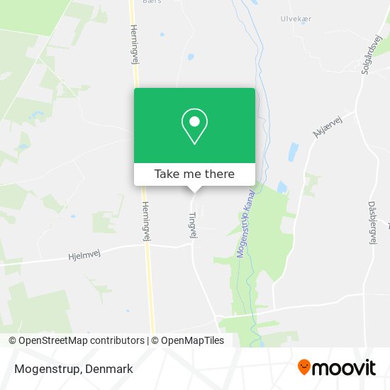 Mogenstrup map