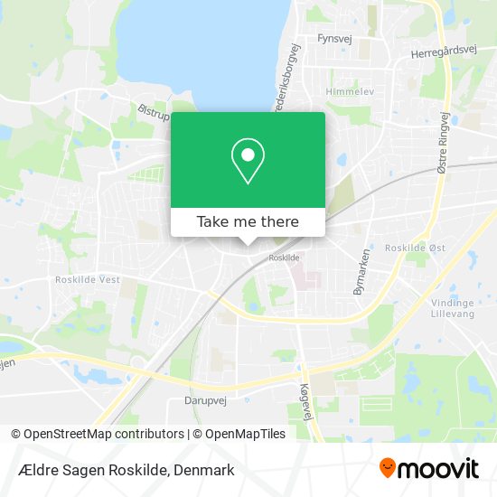 Ældre Sagen Roskilde map