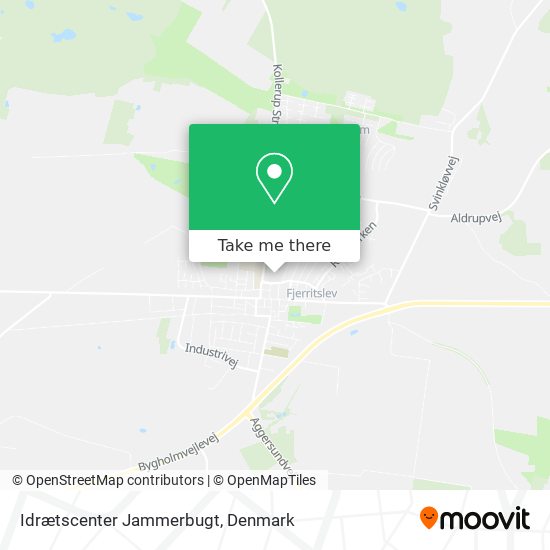 Idrætscenter Jammerbugt map