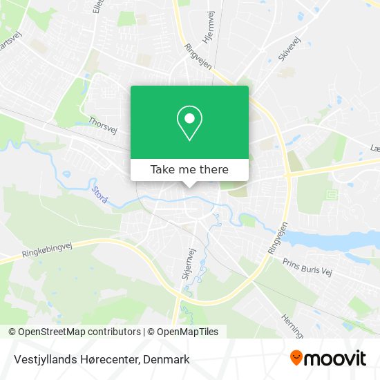 Vestjyllands Hørecenter map