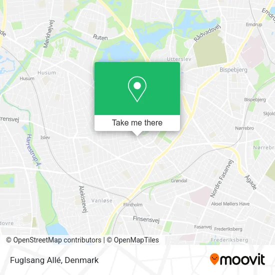Fuglsang Allé map