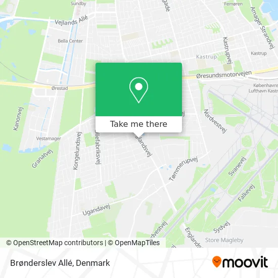 Brønderslev Allé map