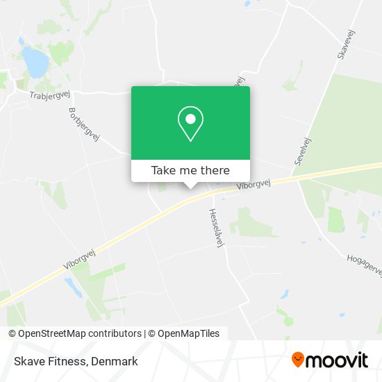 Skave Fitness map