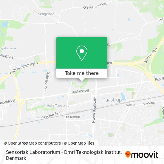Sensorisk Laboratorium - Dmri Teknologisk Institut map