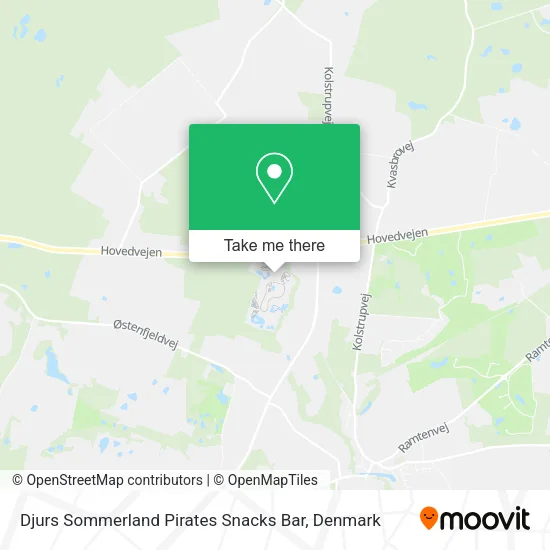 Djurs Sommerland Pirates Snacks Bar map