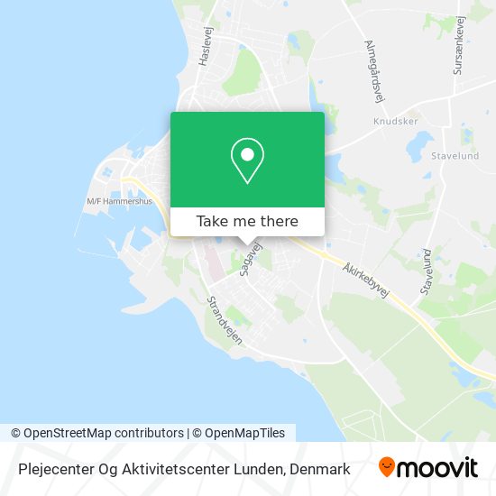 Plejecenter Og Aktivitetscenter Lunden map