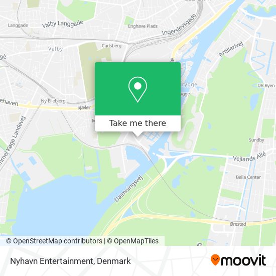 Nyhavn Entertainment map