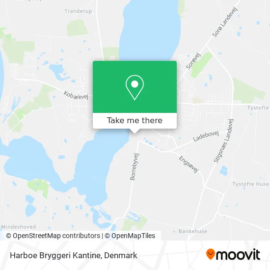 Harboe Bryggeri Kantine map