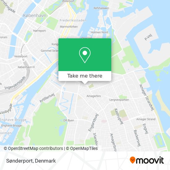 Sønderport map
