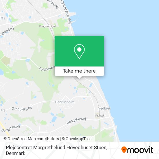 Plejecentret Margrethelund Hovedhuset Stuen map