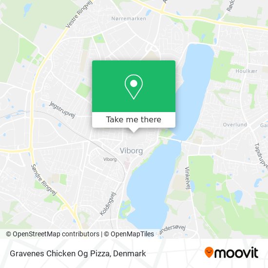 Gravenes Chicken Og Pizza map