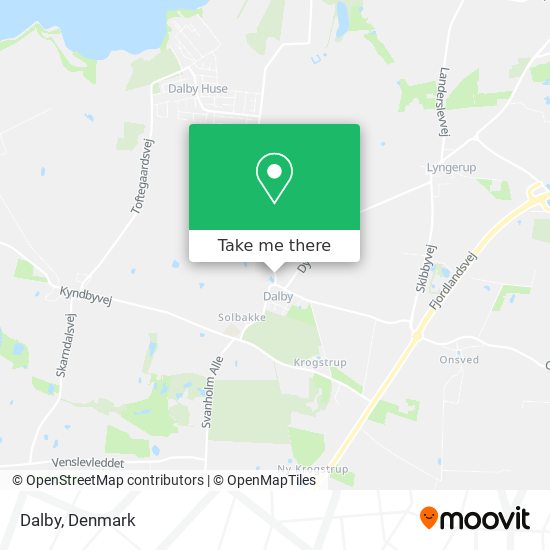 Dalby map