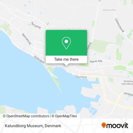 Kalundborg Museum map