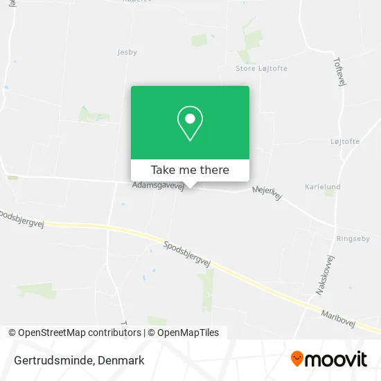 Gertrudsminde map